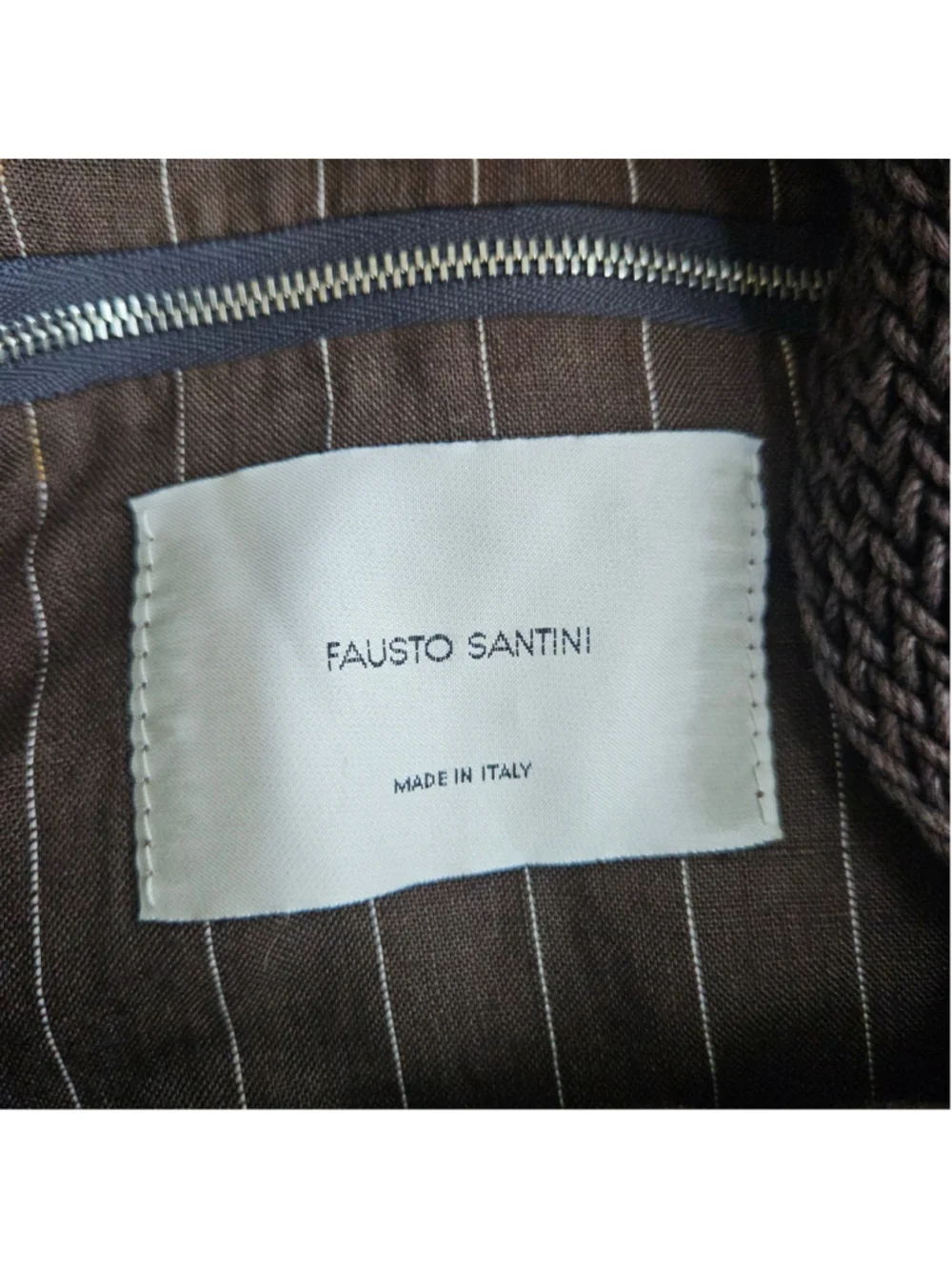 Fausto Santini Black Hobo Slouchy Shoulder Bag Woven Straps